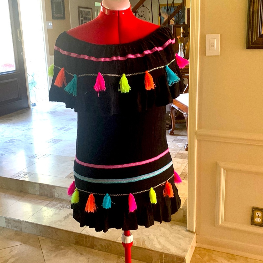 Mexican style mini dress